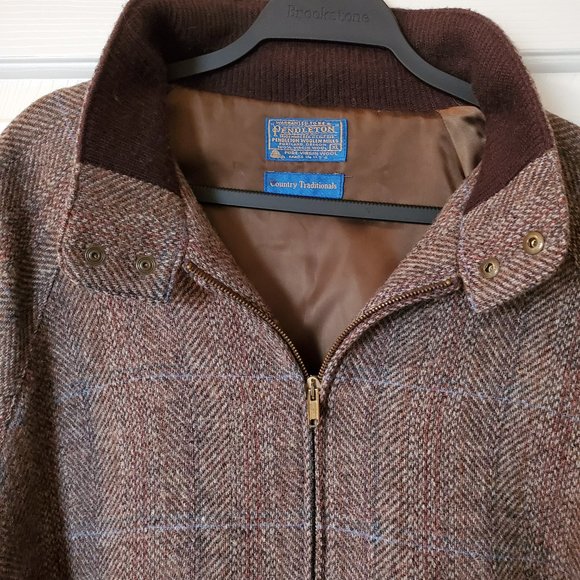 pendleton wool bomber